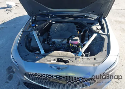 2025 Genesis G70 2.5T Rwd из США, поврежденный, VIN KMTG34SC3SU157507